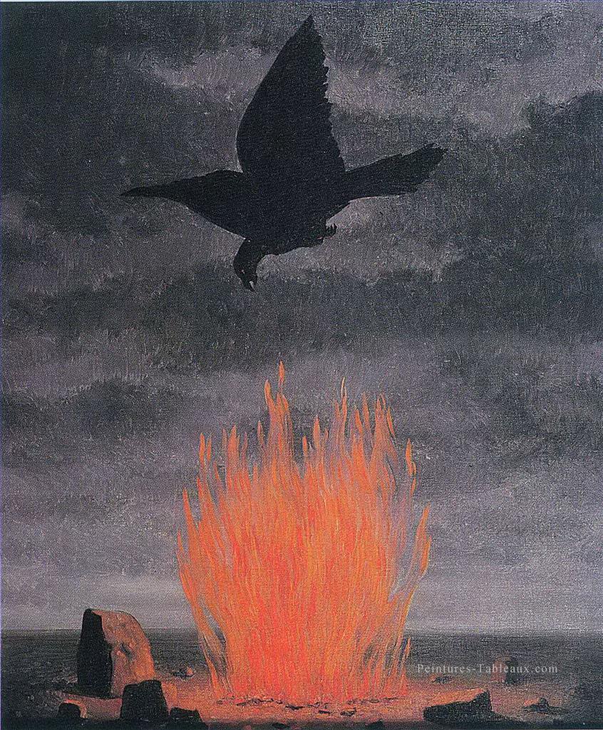 the fanatics 1955 Rene Magritte Oil Paintings